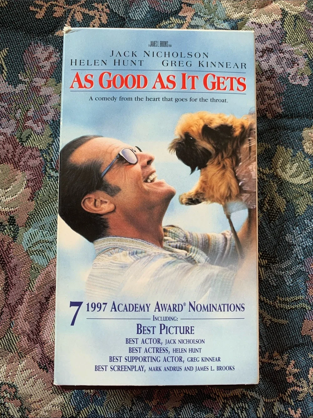 As Good As It Gets VHS Movie - Classic Drama 7 1997 Academy Award Nominations